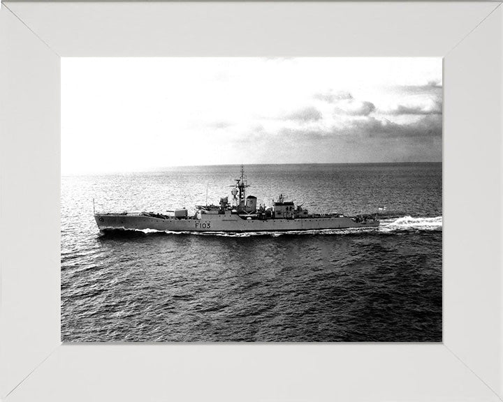 HMS Lowestoft F103 Royal Navy Rothesay class frigate Photo Print or Framed Print - Hampshire Prints