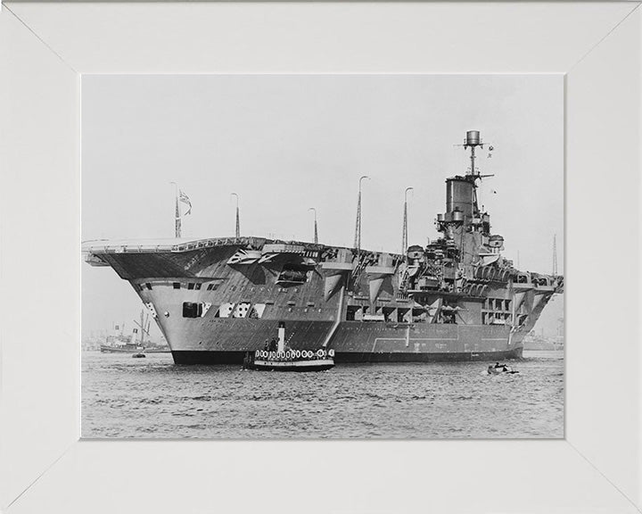 HMS Ark Royal 91 Royal Navy aircraft carrier Photo Print or Framed Print - Hampshire Prints