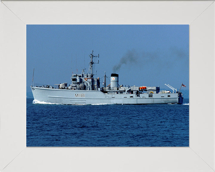 HMS Sheraton M1181 Royal Navy Ton Class Minesweeper Photo Print or Framed Photo Print - Hampshire Prints