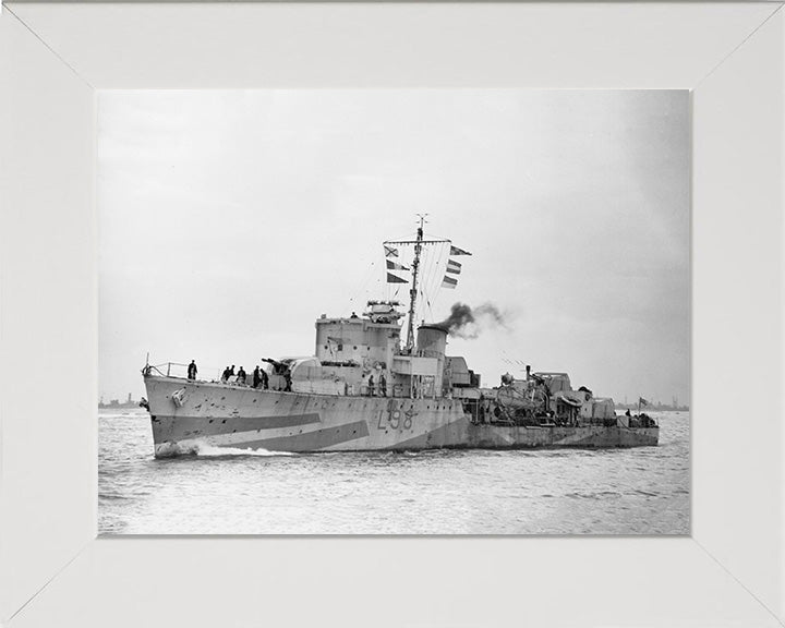 HMS Oakley L98 Royal Navy Hunt class destroyer Photo Print or Framed Print - Hampshire Prints