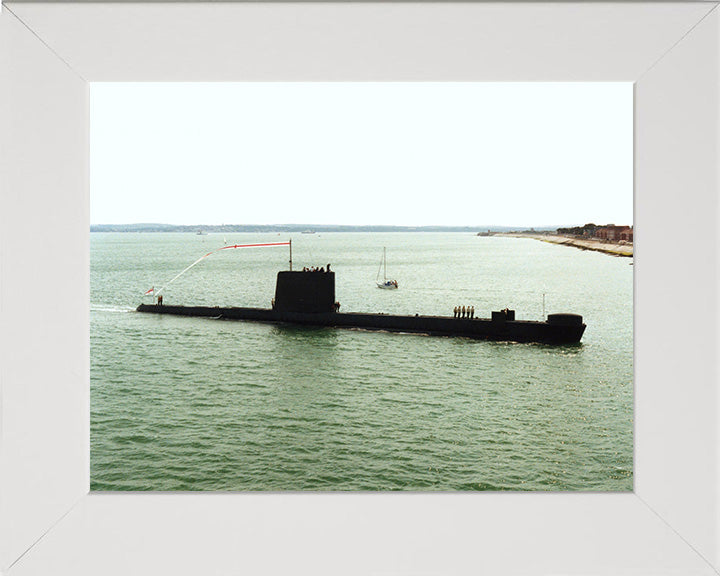 HMS Onyx S21 Royal Navy Oberon class Submarine Photo Print or Framed Print - Hampshire Prints