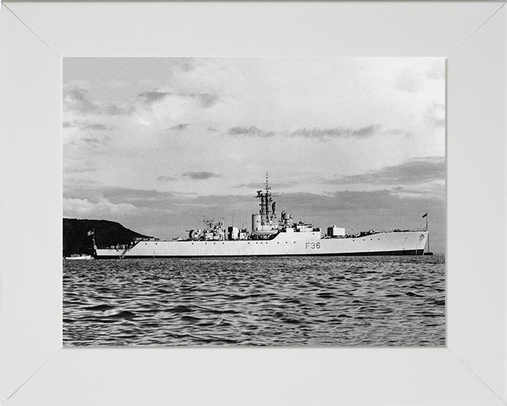 HMS Whitby F36 Royal Navy Whitby class frigate Photo Print or Framed Print - Hampshire Prints