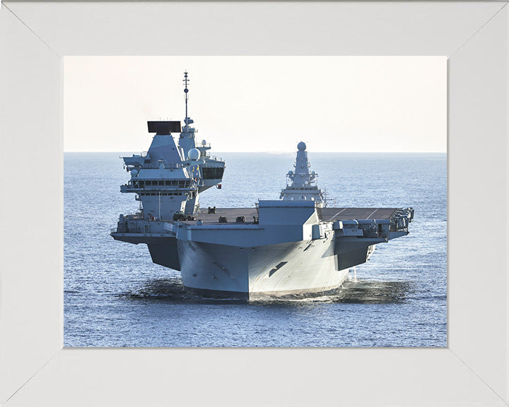 HMS Prince of Wales R09 | Photo Print | Framed Print | Queen Elizabeth Class | Aircraft Carrier | Royal Navy Hampshire Prints