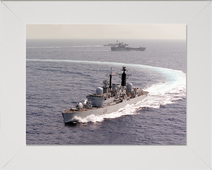 HMS Glasgow D88 Royal Navy Type 42 Destroyer Photo Print or Framed Print - Hampshire Prints