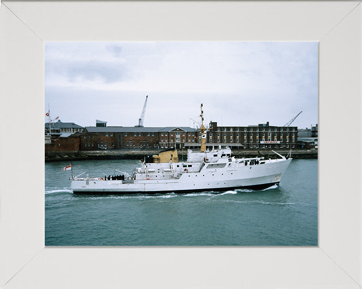 HMS Fawn A325 Royal Navy Bulldog class ship Photo Print or Framed Print - Hampshire Prints