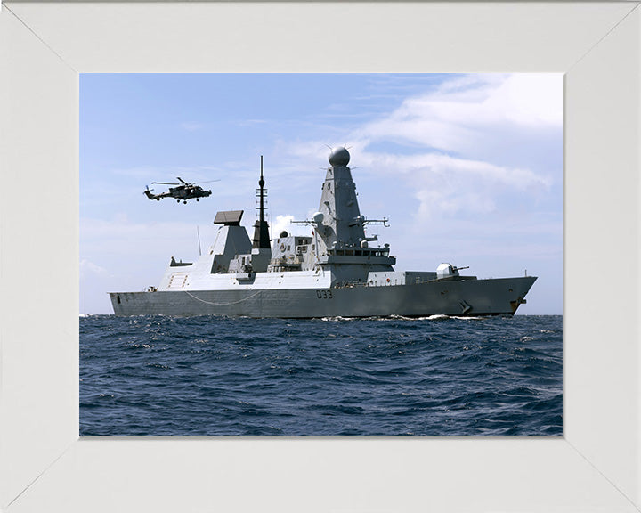 HMS Dauntless D33 Royal Navy Type 45 destroyer Photo Print or Framed Print - Hampshire Prints