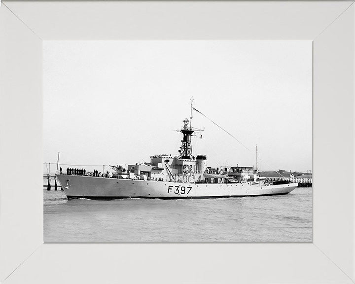 HMS Launceston Castle F397 (K397) | Photo Print | Framed Print | Castle Class | Corvette | Royal Navy Hampshire Prints