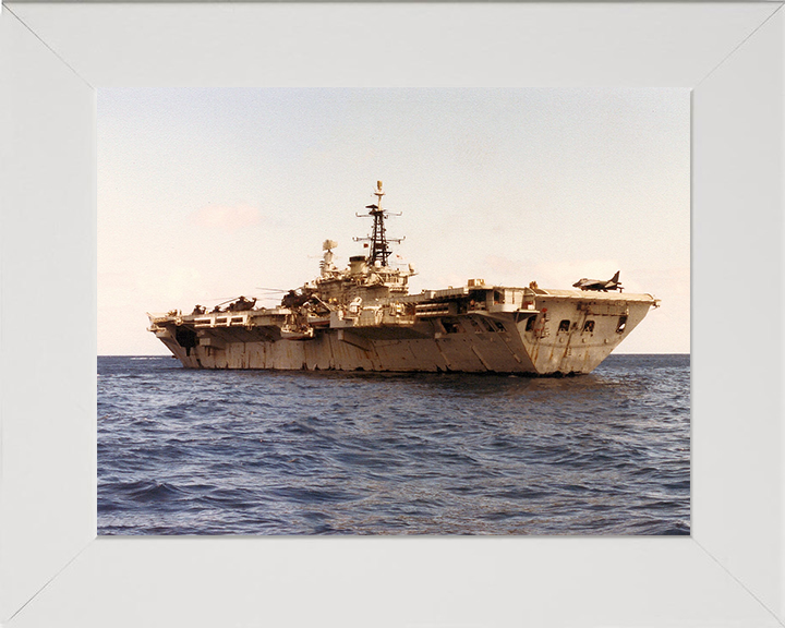 HMS Hermes R12 | Photo Print | Framed Print | Centaur Class | Aircraft Carrier | Royal Navy Hampshire Prints