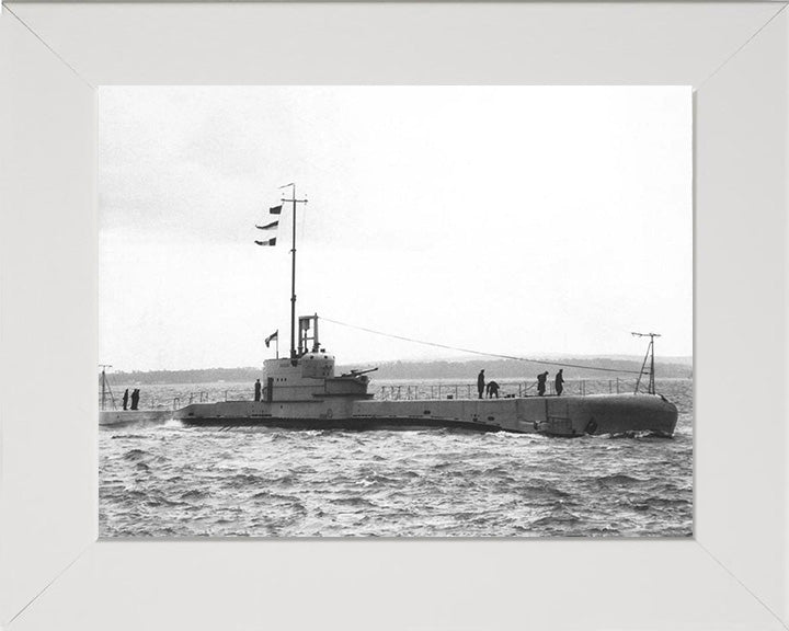 HMS Regent N41 Royal Navy Rainbow class submarine Photo Print or Framed Print - Hampshire Prints