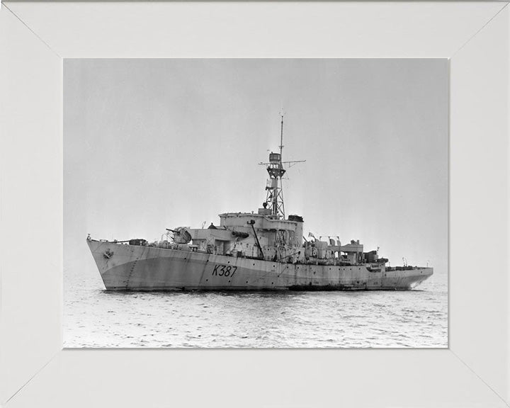 HMS Berkeley Castle K387 Royal Navy Castle class corvette Photo Print or Framed Print Hampshire Prints