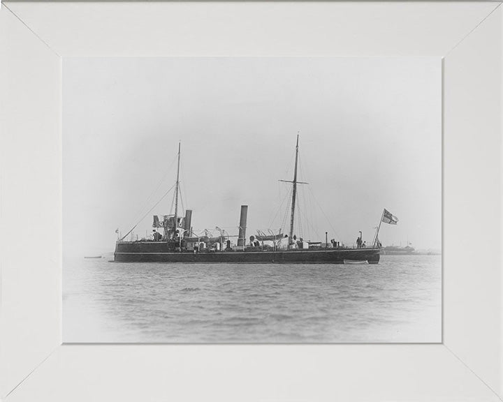 HMS Karrakatta (1889) | Photo Print | Framed Print | Sharpshooter Class | Torpedo Boat | Royal Navy Hampshire Prints