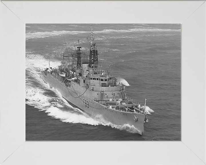 HMS Ulster F83 (R83) Royal Navy Type 15 frigate Photo Print or Framed Print - Hampshire Prints