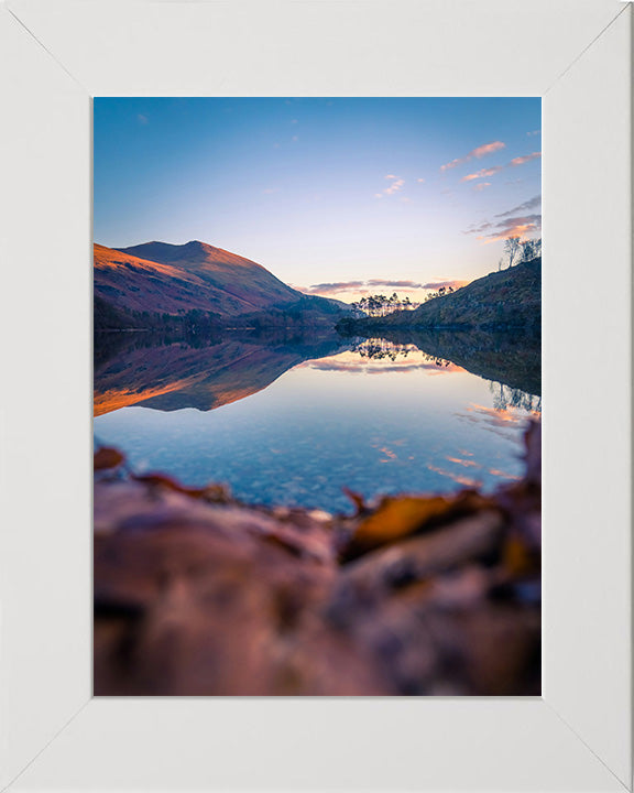 Thirlmere Allerdale the Lake District Cumbria at sunrise Photo Print - Canvas - Framed Photo Print - Hampshire Prints