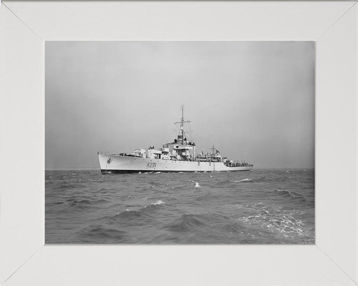 HMS Plym K271 Royal Navy River class frigate Photo Print or Framed Photo Print - Hampshire Prints