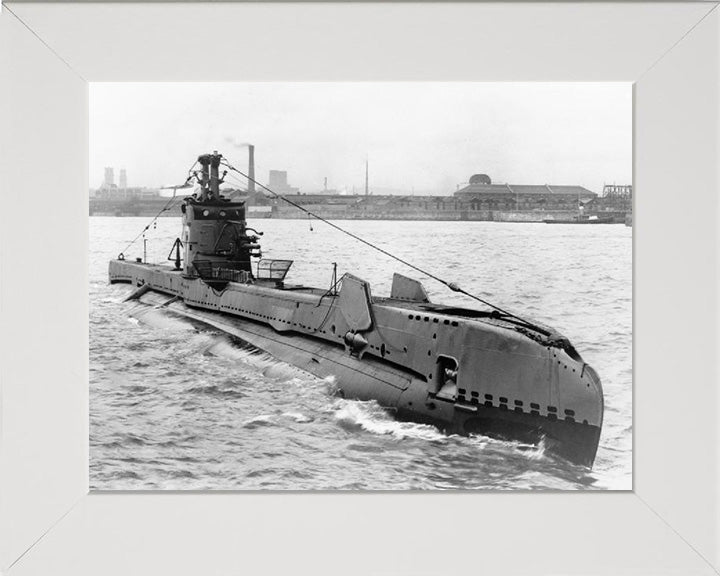 HMS Saracen P247 Royal Navy S Class Submarine Photo Print or Framed Print - Hampshire Prints