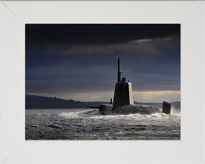 HMS Ambush S120 Royal Navy Astute class Submarine Photo Print or Framed Print - Hampshire Prints