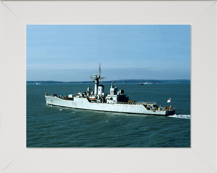 HMS Falmouth F113 | Photo Print | Framed Print | Rothesay Class | Frigate | Royal Navy Hampshire Prints