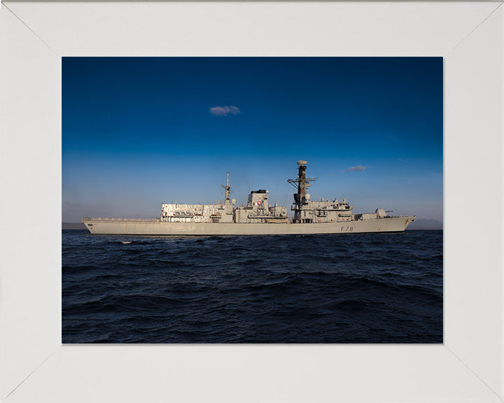 HMS Kent F78 Royal Navy Type 23 frigate Photo Print or Framed Print - Hampshire Prints