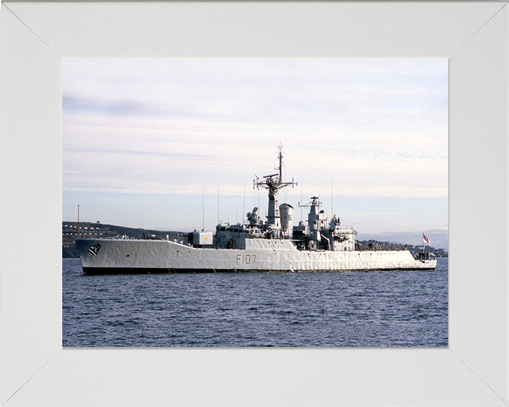 HMS Rothesay F107 | Photo Print | Framed Print | Rothesay Class | Frigate | Royal Navy Hampshire Prints