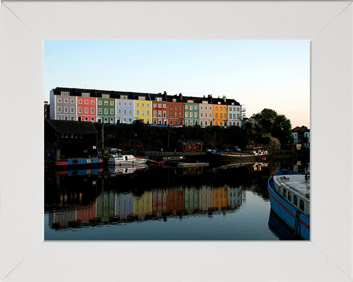 Colourful houses on Bristol waterfront Photo Print - Canvas - Framed Photo Print - Hampshire Prints