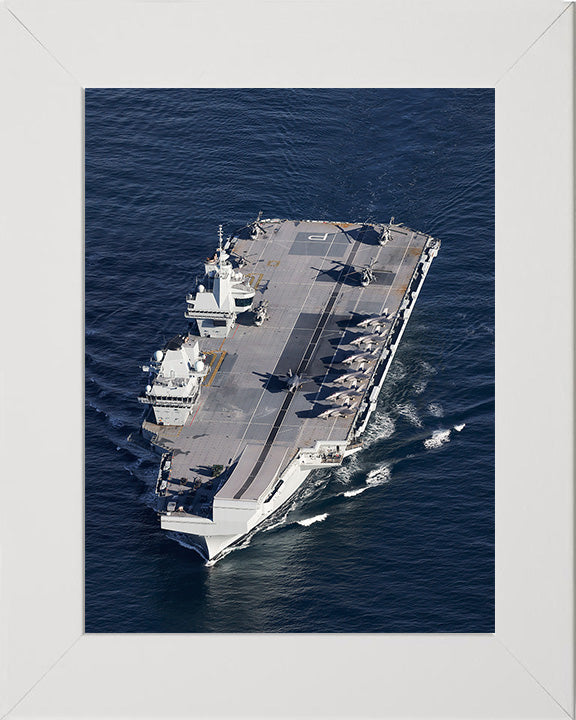 HMS Prince of Wales R09 | Photo Print | Framed Print | Queen Elizabeth Class | Aircraft Carrier | Royal Navy Hampshire Prints