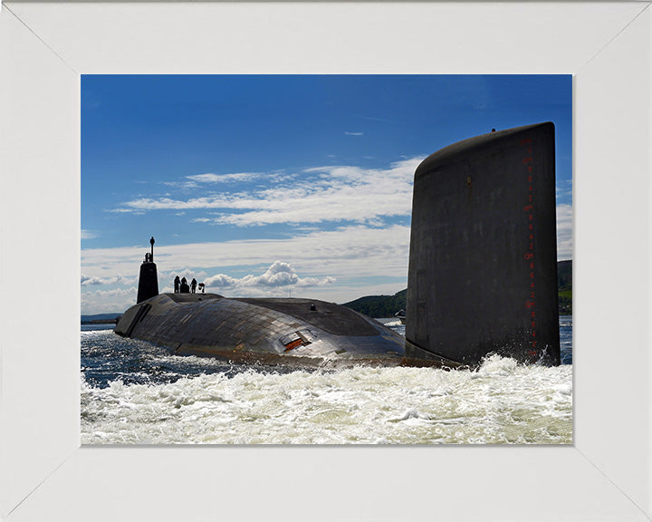 HMS Victorious S29 Royal Navy Vanguard class Submarine Photo Print or Framed Print - Hampshire Prints