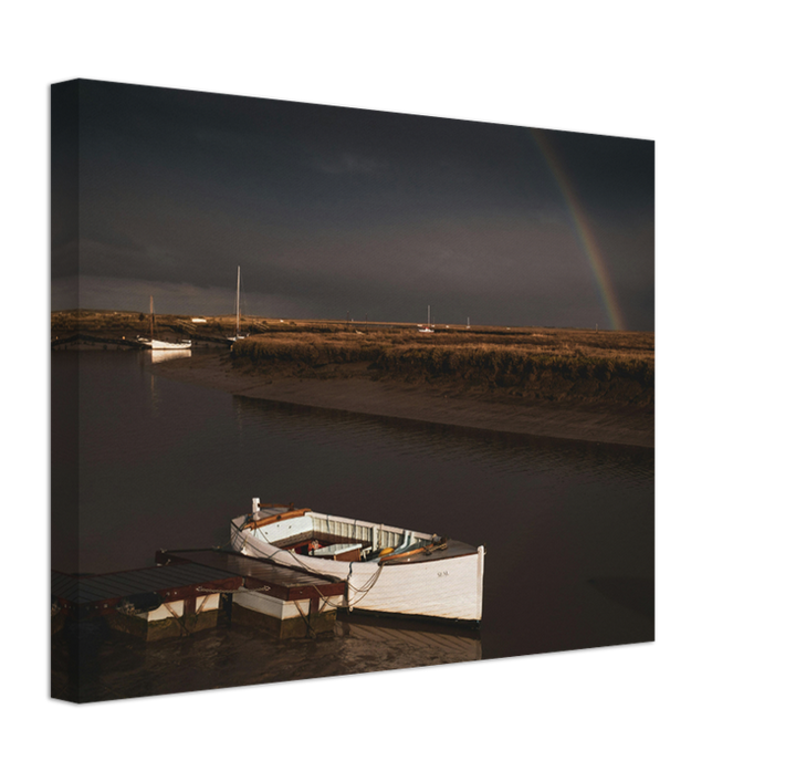 Rainbow over Blakeney Marshes Norfolk Photo Print - Canvas - Framed Photo Print - Hampshire Prints
