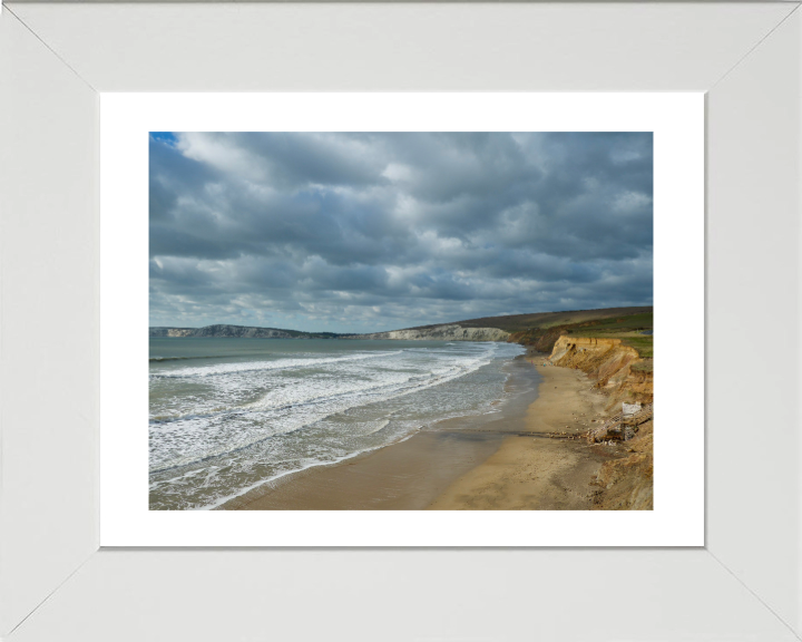 Compton bay isle of wight Photo Print - Canvas - Framed Photo Print - Hampshire Prints