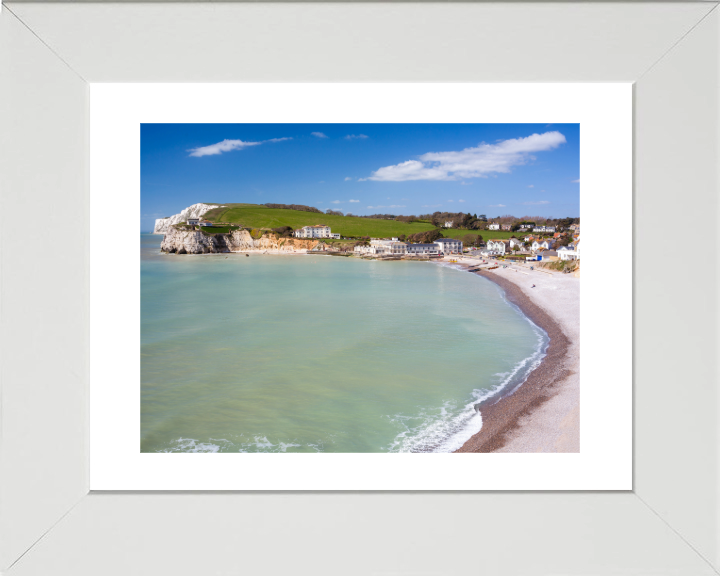 Freshwater beach isle of wight in summer Photo Print - Canvas - Framed Photo Print - Hampshire Prints