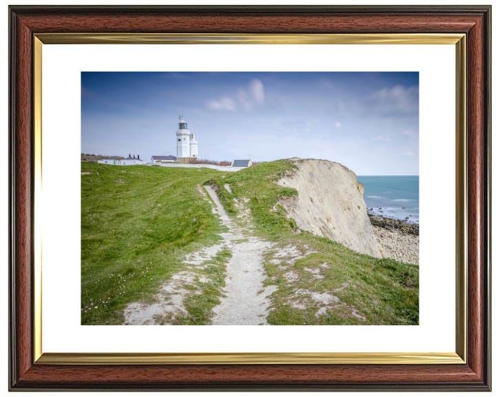 St Catherines lighthouse on the Isle of Wight Photo Print - Canvas - Framed Photo Print - Hampshire Prints