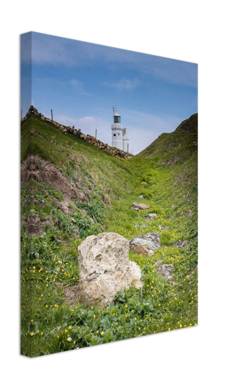 St Catherines lighthouse Niton isle of wight Photo Print - Canvas - Framed Photo Print - Hampshire Prints