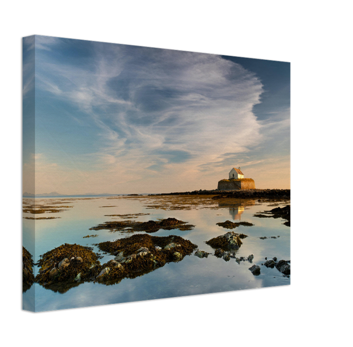 St Cwyfan’s Church in Anglesey Wales Photo Print - Canvas - Framed Photo Print - Hampshire Prints