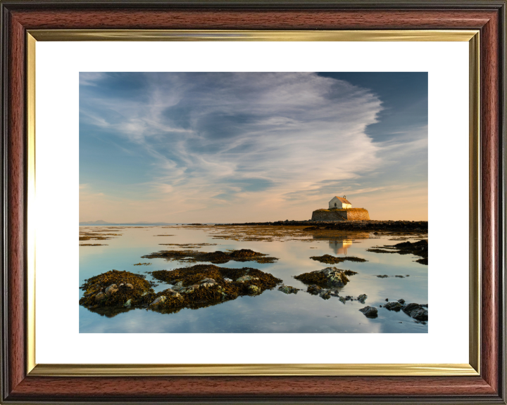 St Cwyfan’s Church in Anglesey Wales Photo Print - Canvas - Framed Photo Print - Hampshire Prints