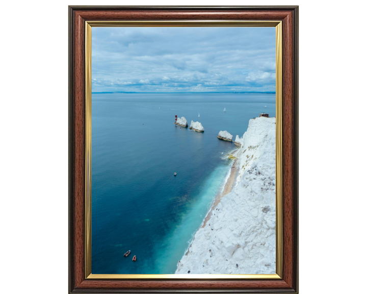 The needles isle of wight in summer Photo Print - Canvas - Framed Photo Print - Hampshire Prints
