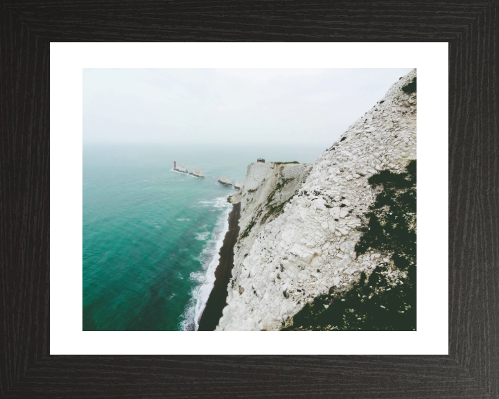 the Needles isle of wight in winter Photo Print - Canvas - Framed Photo Print - Hampshire Prints