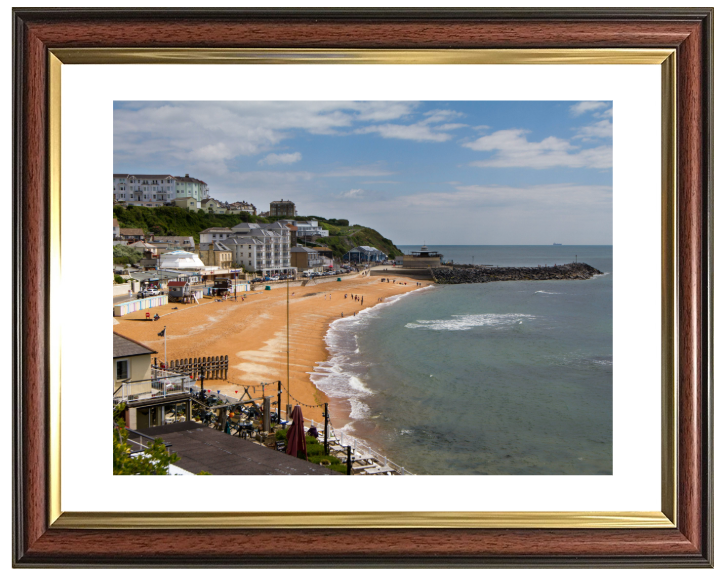 Ventnor beach in isle of wight Photo Print - Canvas - Framed Photo Print - Hampshire Prints