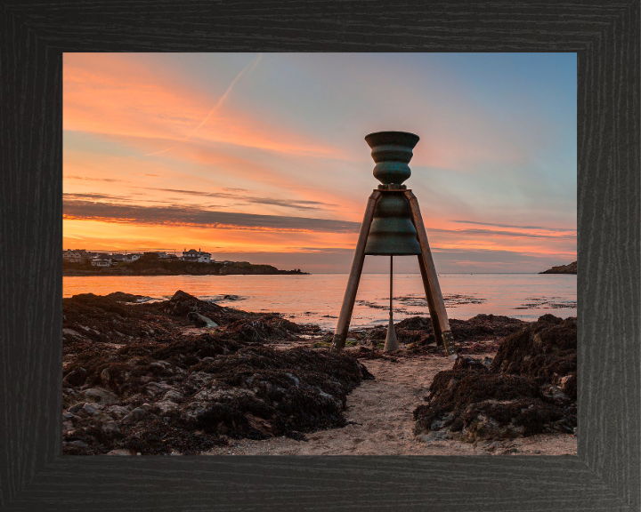 St Patrick Time And Tide Bell in Anglesey Wales Photo Print - Canvas - Framed Photo Print - Hampshire Prints