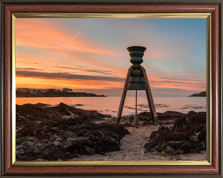 St Patrick Time And Tide Bell in Anglesey Wales Photo Print - Canvas - Framed Photo Print - Hampshire Prints