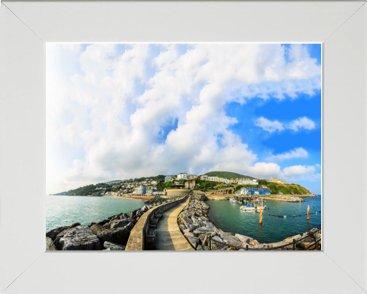Ventnor isle of wight in summer Photo Print - Canvas - Framed Photo Print - Hampshire Prints