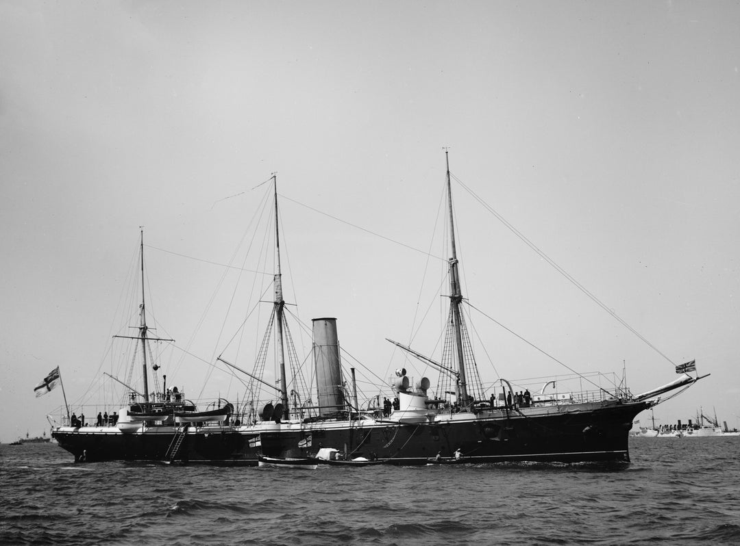 HMS Tartar (1886) Royal Navy Torpedo cruiser Photo Print or Framed Print - Hampshire Prints