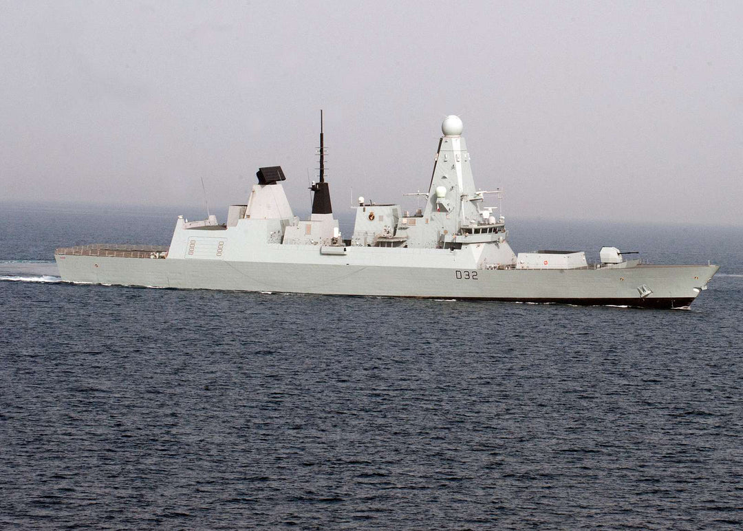 HMS Daring D32 Royal Navy Type 45 destroyer Photo Print or Framed Print - Hampshire Prints