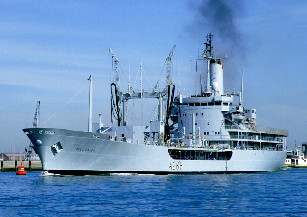 RFA Grey Rover A269 | Photo Print | Framed Print | Rover Class | Fleet Tanker | Royal Fleet Auxiliary Hampshire Prints
