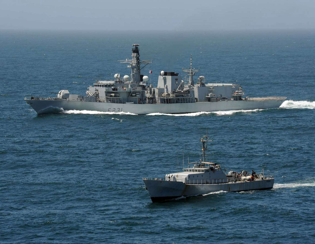 HMS Argyll F231 Royal Navy type 23 Frigate Photo Print or Framed Print - Hampshire Prints