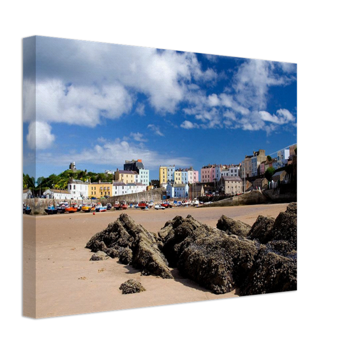 Tenby beach Wales Photo Print - Canvas - Framed Photo Print - Hampshire Prints