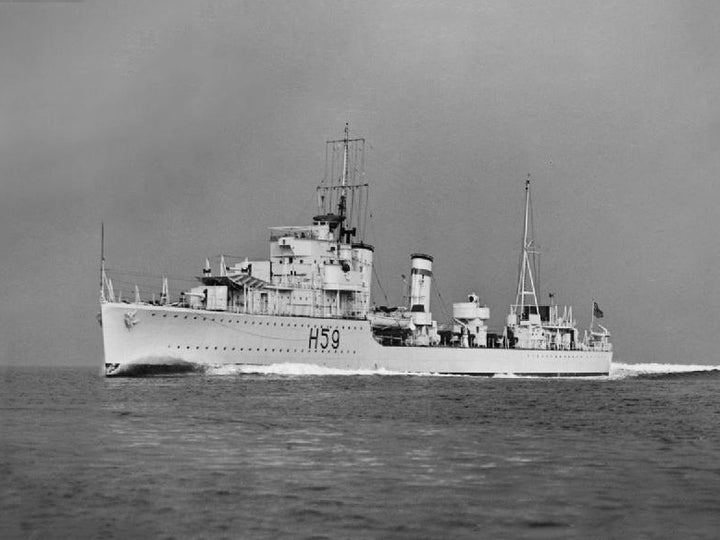 HMS Gallant H59 | Photo Print | Framed Print | G Class | Destroyer | Royal Navy Posters, Prints, & Visual Artwork Hampshire Prints