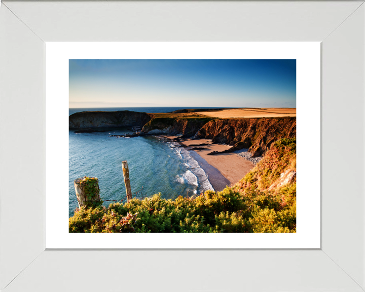 Traeth Llyfn Wales at sunset Photo Print - Canvas - Framed Photo Print - Hampshire Prints