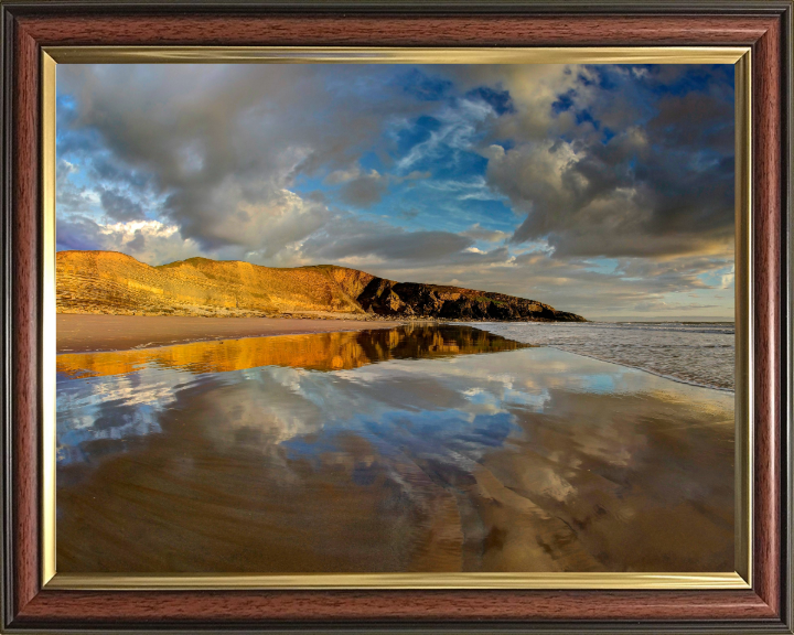 Witches Point Wales reflections Photo Print - Canvas - Framed Photo Print - Hampshire Prints