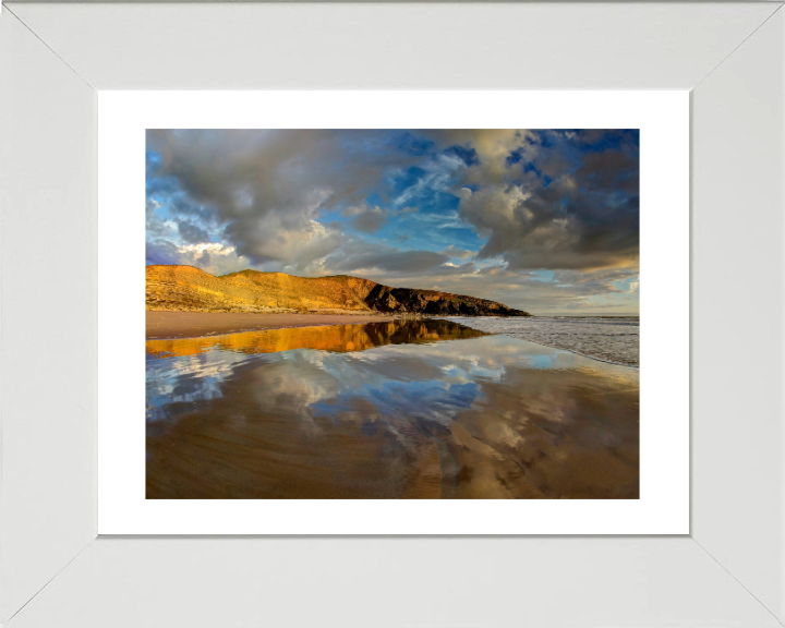 Witches Point Wales reflections Photo Print - Canvas - Framed Photo Print - Hampshire Prints