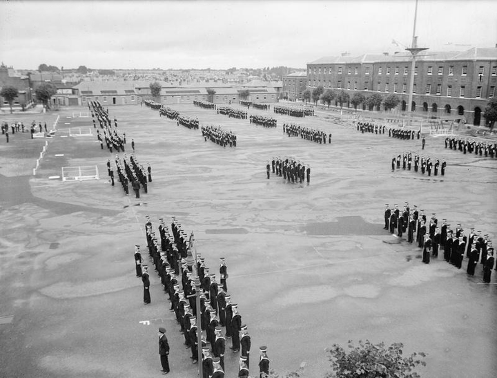 HMS St Vincent Royal Navy shore establishment Photo Print or Framed Photo Print - Hampshire Prints