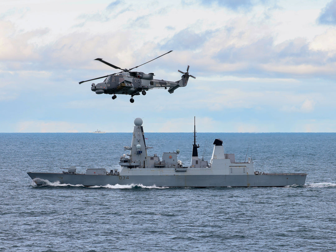 HMS Diamond D34 | Photo Print | Framed Print | Type 45 | Destroyer | Royal Navy Hampshire Prints